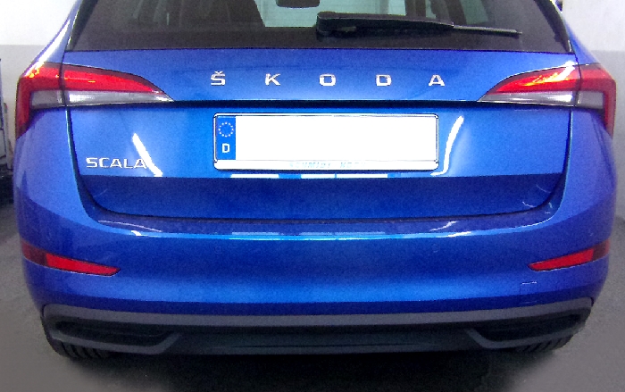 Anhängerkupplung für Skoda-Scala für Fahrzeuge mit AHK-Vorbereitung (vorab Anhängelast prüfen), Baureihe 2019-2023 starr