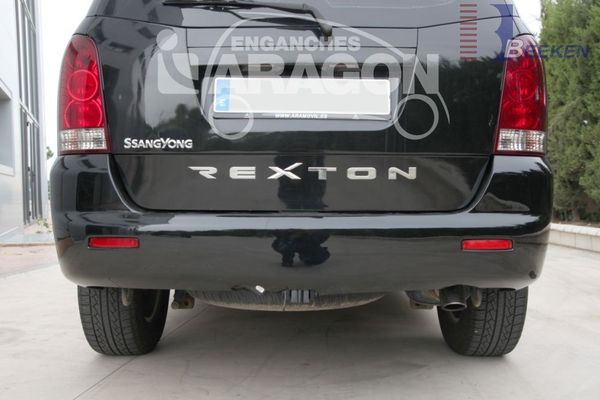 Anhängerkupplung für Ssang Yong-Rexton Typ GAB, Baureihe 2004-2006 V-abnehmbar