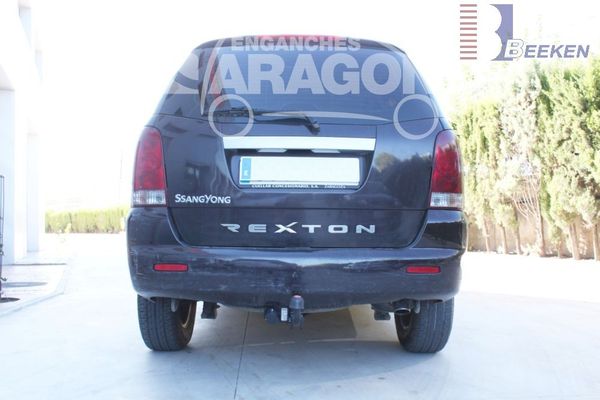 Anhängerkupplung für Ssang Yong-Rexton Typ GAB, Baureihe 2002-2004 starr