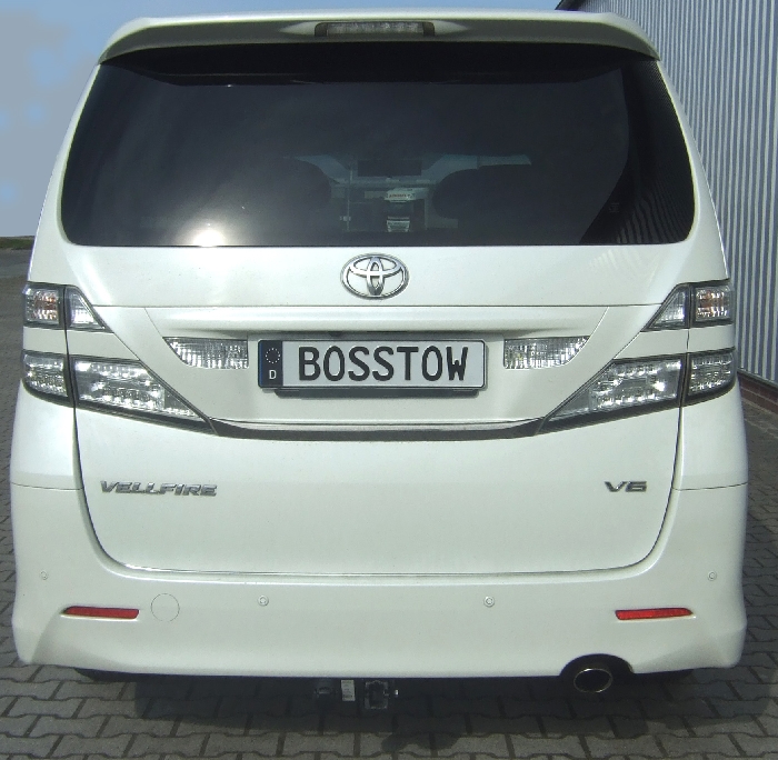 Anhängerkupplung für Toyota-Alphard inkl. Vellfire, Baureihe 2008-2015 abnehmbar