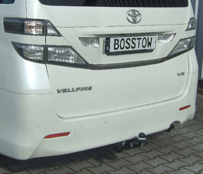 Anhängerkupplung für Toyota-Alphard inkl. Vellfire, Baureihe 2008-2015 abnehmbar