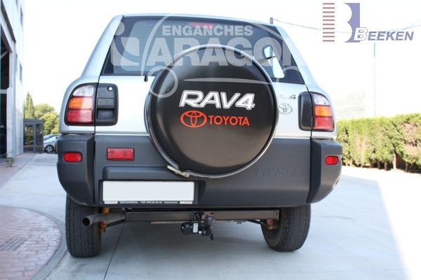 Anhängerkupplung für Toyota-RAV 4 II (XA) Funcruise, 3/5-türig u. Cabrio, Baureihe 1997-2000 starr