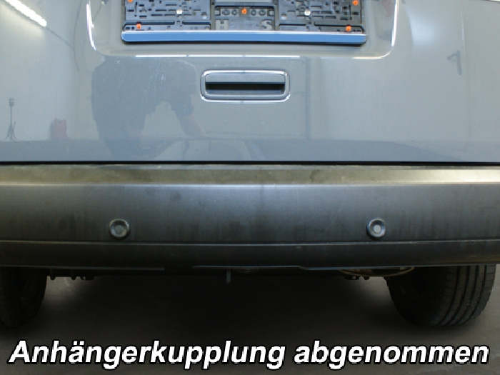 Anhängerkupplung für VW-Caddy III, IV, Kasten/ Bus/ Kombi, incl. Life, Baureihe 2004-2015 V-abnehmbar