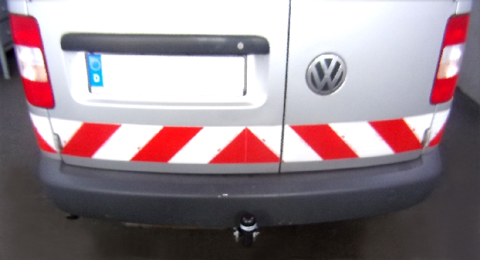 Anhängerkupplung für VW-Caddy III, IV, Maxi mit Gasantrieb, 5 Sitzer, Baureihe 2007-2015 starr