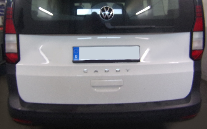 Anhängerkupplung für VW-Caddy V, Kasten/ Bus/ Kombi, spez. Adblue, ohne Elektrosatzvorbereitung, Baureihe 2020- V-abnehmbar