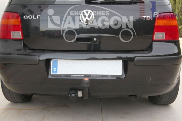 Anhängerkupplung für VW-Golf IV Limousine, nicht Syncro / 4-Motion, Baureihe 1997- starr