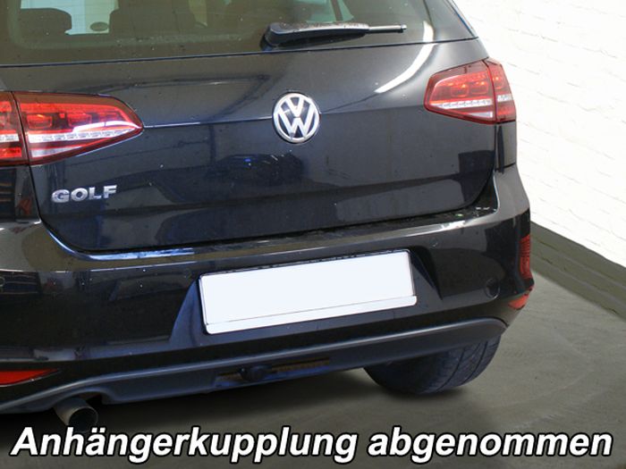 Anhängerkupplung für VW-Golf VII Limousine, nicht 4x4, Baureihe 2017- V-abnehmbar