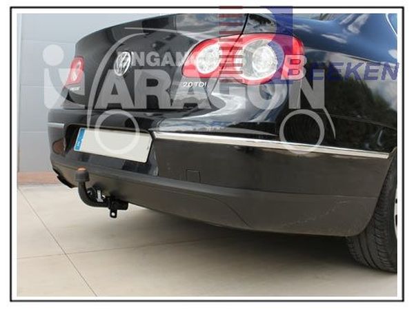 Anhängerkupplung für VW-Passat 3c, incl. 4-Motion, Limousine, Baureihe 2005-2010 starr