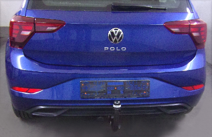 Anhängerkupplung für VW-Polo (AW) Schrägheck, Baureihe 2021-2023 V-abnehmbar