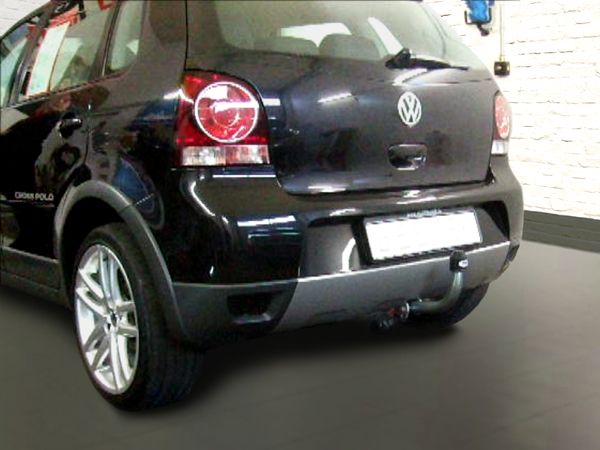 Anhängerkupplung für VW-Polo (9N)Steilheck/ Coupé, inkl. Cross, nicht Fun, Baureihe 2005-2009 starr