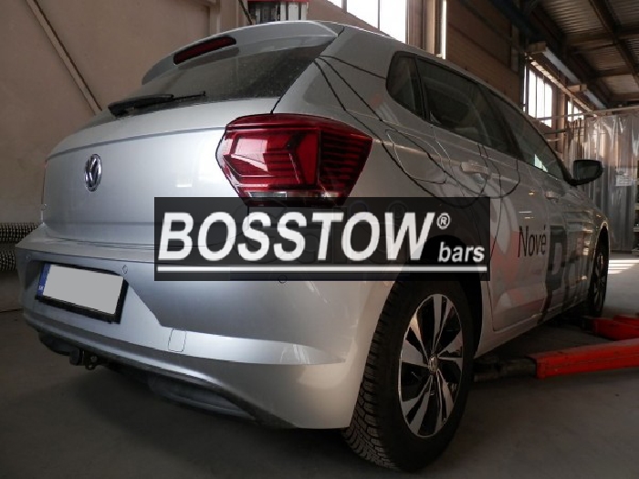Anhängerkupplung für VW-Polo (AW) Schrägheck, Baureihe 2021-2023 abnehmbar