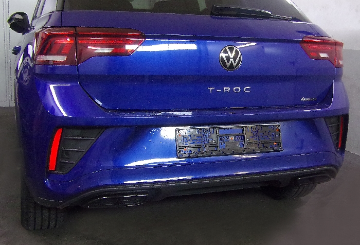 Anhängerkupplung für VW-T-roc spez. R-Line, Baureihe 2018-2023 V-abnehmbar
