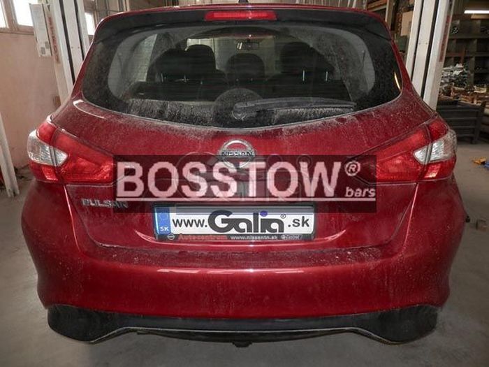 Anhängerkupplung für Nissan-Pulsar, Baureihe 2014- abnehmbar