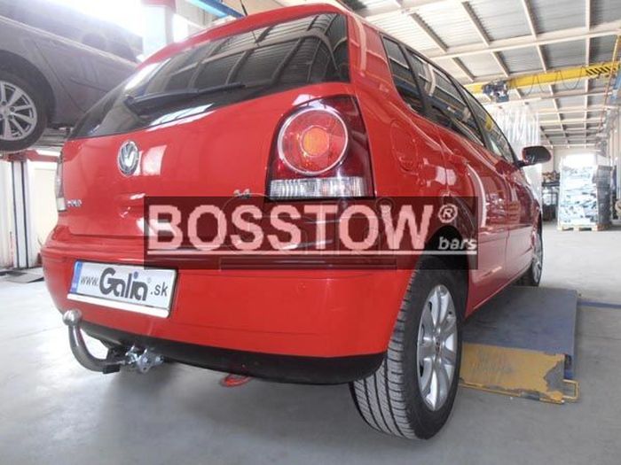Anhängerkupplung für VW-Polo (9N) Fun, nur für Fzg. mit Anhängelastfreigabe, Baureihe 2005-2009 abnehmbar