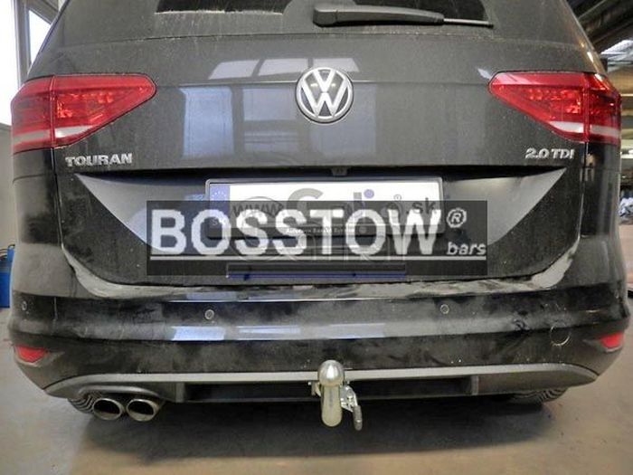 Anhängerkupplung für VW-Touran Van, Baureihe 2015-2023 abnehmbar
