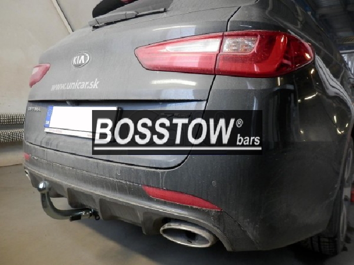 Anhängerkupplung für Kia-Optima Kombi, für Fzg. ohne AdBlue, Baureihe 2016- abnehmbar
