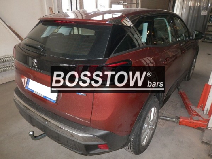Anhängerkupplung für Peugeot-3008 Fzg. ohne Esatz Vorbereitung, Baureihe 2016-2023 starr