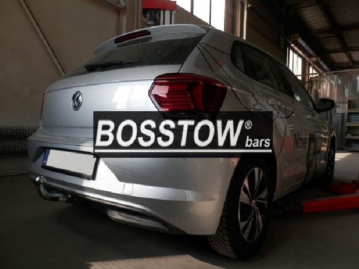 Anhängerkupplung für VW-Polo (AW) Schrägheck, Baureihe 2021-2023 abnehmbar