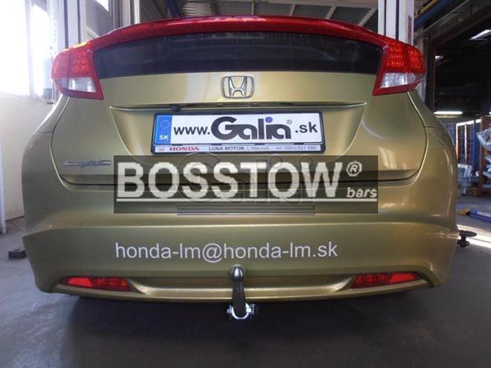 Anhängerkupplung für Honda-Civic 5-türig, Fließh., Baureihe 2012-2015 abnehmbar