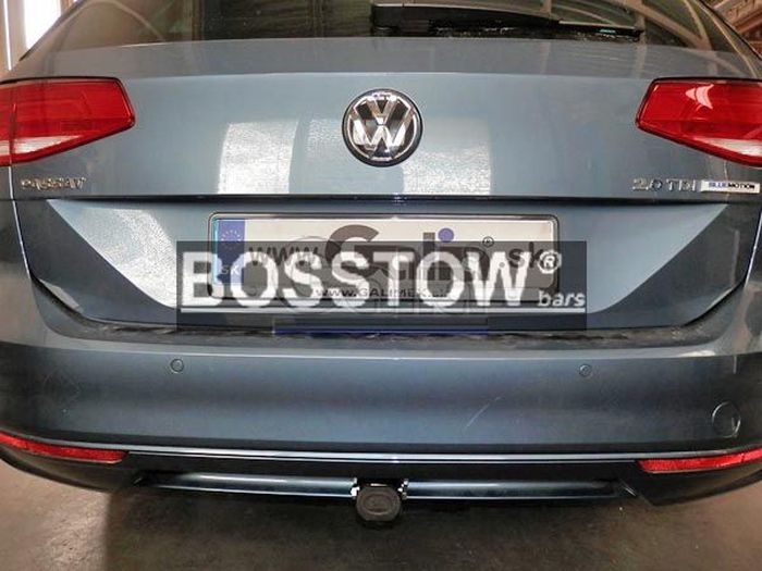 Anhängerkupplung für VW-Passat 3c, incl. 4-Motion, Limousine, Baureihe 2014- abnehmbar