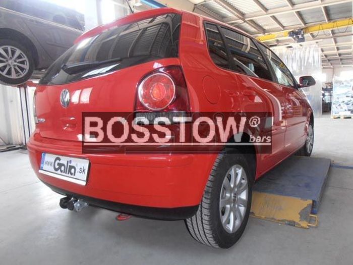 Anhängerkupplung für VW-Polo (9N) Fun, nur für Fzg. mit Anhängelastfreigabe, Baureihe 2005-2009 abnehmbar