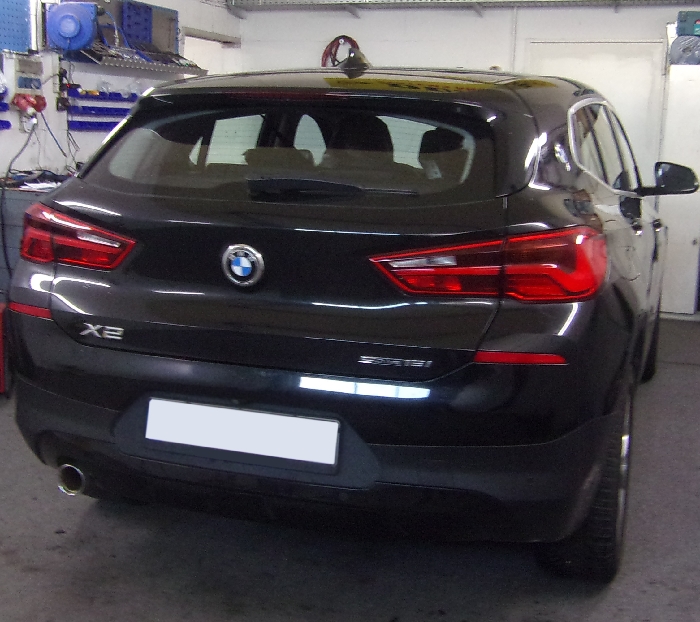 Anhängerkupplung für BMW-X2 F39, Baureihe 2018- V-abnehmbar