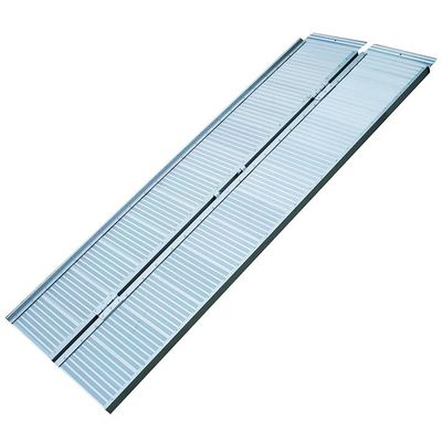 Auffahrschiene, Aluminium klappbar für Rollstuhl 122x73cm 270kg