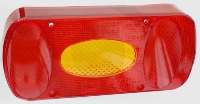 Beleuchtung- Aspöck- Midipoint II, Leuchte Lampe rechts mit RFS und KZ, Bajonett