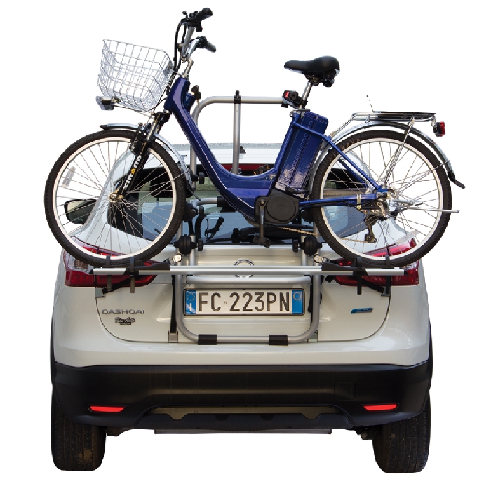 Fiat Panda (319), 5-T Fließheck Bj. 2012-, kompatibler Fabbri Fahrradträger f. E- Bike- Elektrofahrrad