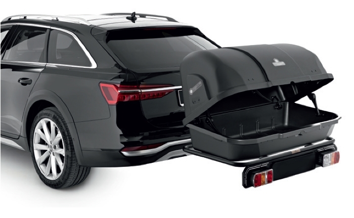 Modula RE-CARGO BOX, Komplettsystem (B-Ware) AHK Lastenträger m. Heckbox