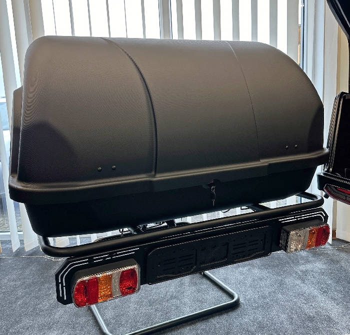 Modula RE-CARGO BOX, Komplettsystem (B-Ware) AHK Lastenträger m. Heckbox