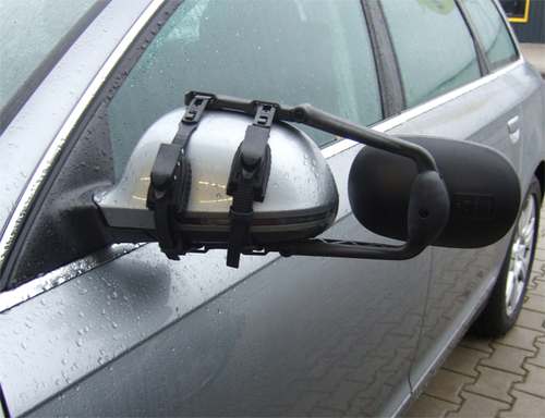 Nissan Primera P12 Bj. 03.2002-2007 kompatibler Quick Lock RK Reich Wohnwagenspiegel u. Caravanspiegel