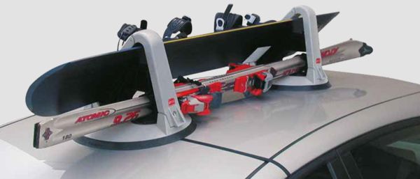 Fabbri Magnet Ski-/ Snowboardträger für Hyundai Accent, 3-T Fließheck Bj. 2001-2005, ohne Reling