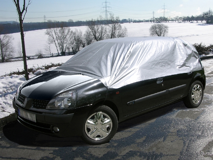 VW Eos 2-T Cabrio Bj. 2006-2015 kompatible Schutzhülle-Halbgarage, Basic