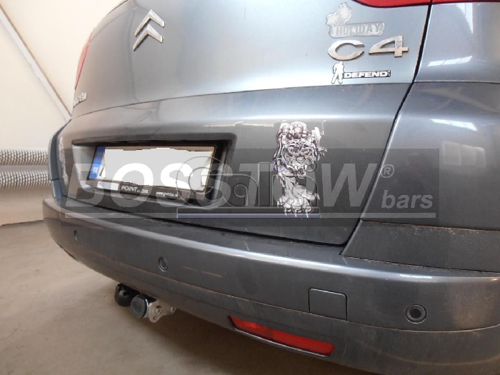 Anhängerkupplung für Citroen-C4 Picasso u. Gran Picasso, Baureihe 2011-2013 abnehmbar