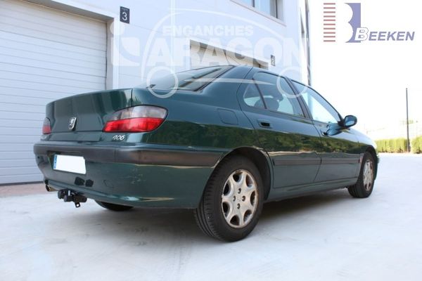 Anhängerkupplung für Peugeot-406 Coupé, Baureihe 1997-1999 abnehmbar