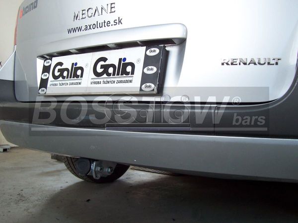 Anhängerkupplung für Renault-Megane Classic Lim, Baureihe 2003-2007 abnehmbar