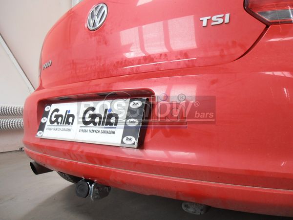 Anhängerkupplung für VW-Polo (6R)GTI, Baureihe 2009-2014 abnehmbar