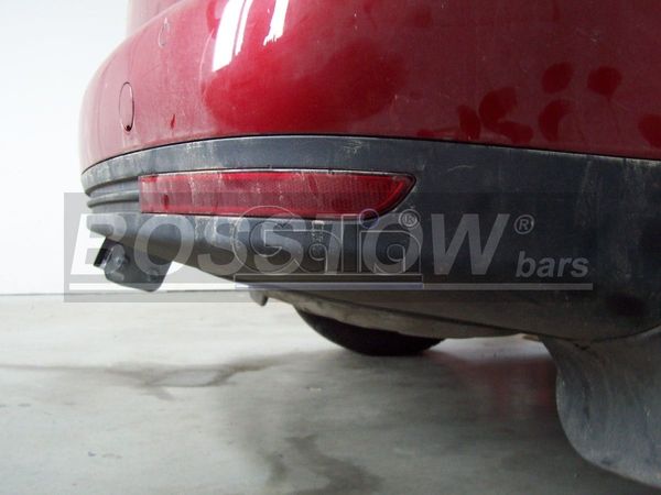 Anhängerkupplung für VW-Touran Van, spez. 7 Sitzer m. Erdgas(Ecofuel), Baureihe 2007-2010 abnehmbar