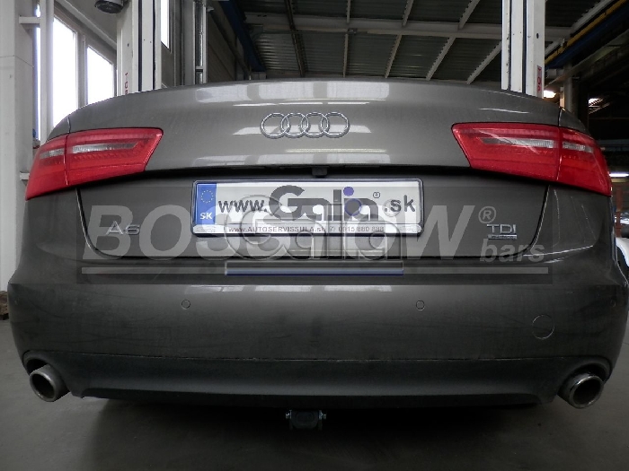 Anhängerkupplung für Audi-A6 Avant 4GH/4G, Allroad Quattro, Baureihe 2012-2014 abnehmbar