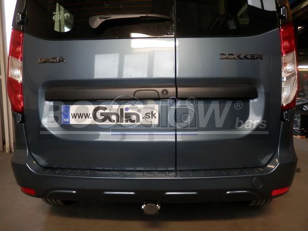 Anhängerkupplung für Dacia-Dokker nicht LPG Gasfahrzeuge, Baureihe 2012-2017 abnehmbar