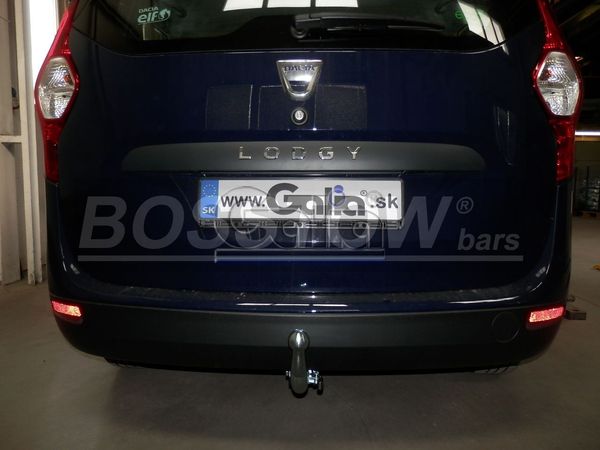 Anhängerkupplung für Dacia-Lodgy 5-Sitzer, Baureihe 2012- abnehmbar