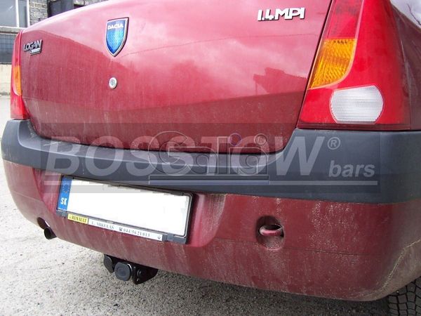 Anhängerkupplung für Dacia-Logan Limousine, Baureihe 2005-2008 abnehmbar