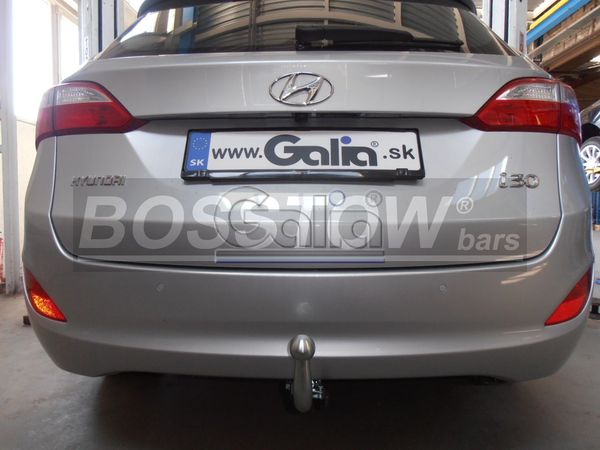 Anhängerkupplung für Hyundai-I30 Kombi, Baureihe 2012-2017 abnehmbar