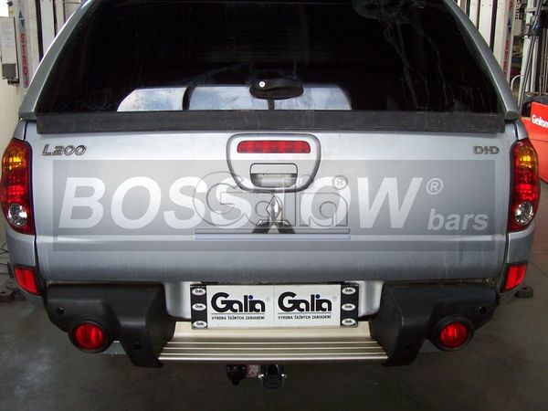 Anhängerkupplung für Mitsubishi-L200 4WD, Fzg. mit Stossstange, Baureihe 2006-2009 abnehmbar