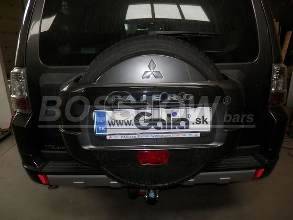 Anhängerkupplung für Mitsubishi-Pajero V60 (kurzer Radstand), Baureihe 2002-2006 abnehmbar