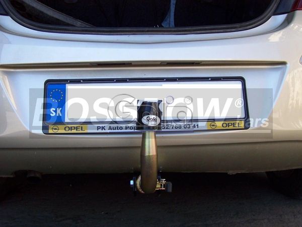 Anhängerkupplung für Opel-Corsa D, Fließheck, Baureihe 2011-2014 abnehmbar