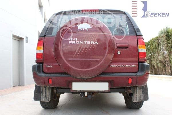 Anhängerkupplung für Opel-Frontera B, Sport, 2-türig, Baureihe 1998- abnehmbar