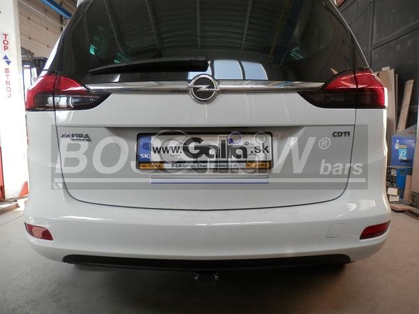 Anhängerkupplung für Opel-Zafira C, Tourer, Baureihe 2016- abnehmbar