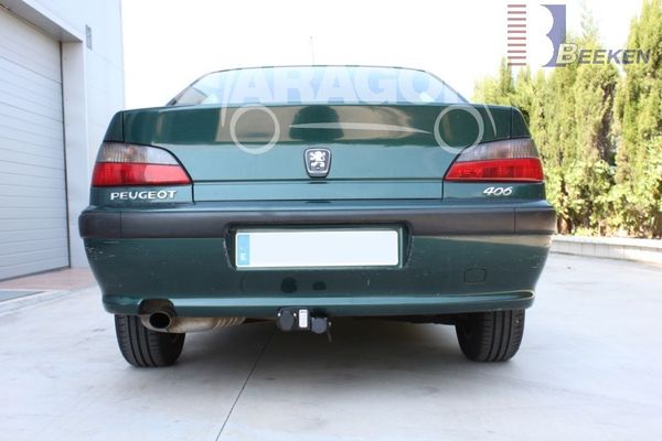 Anhängerkupplung für Peugeot-406 Coupé, Baureihe 1997-1999 abnehmbar